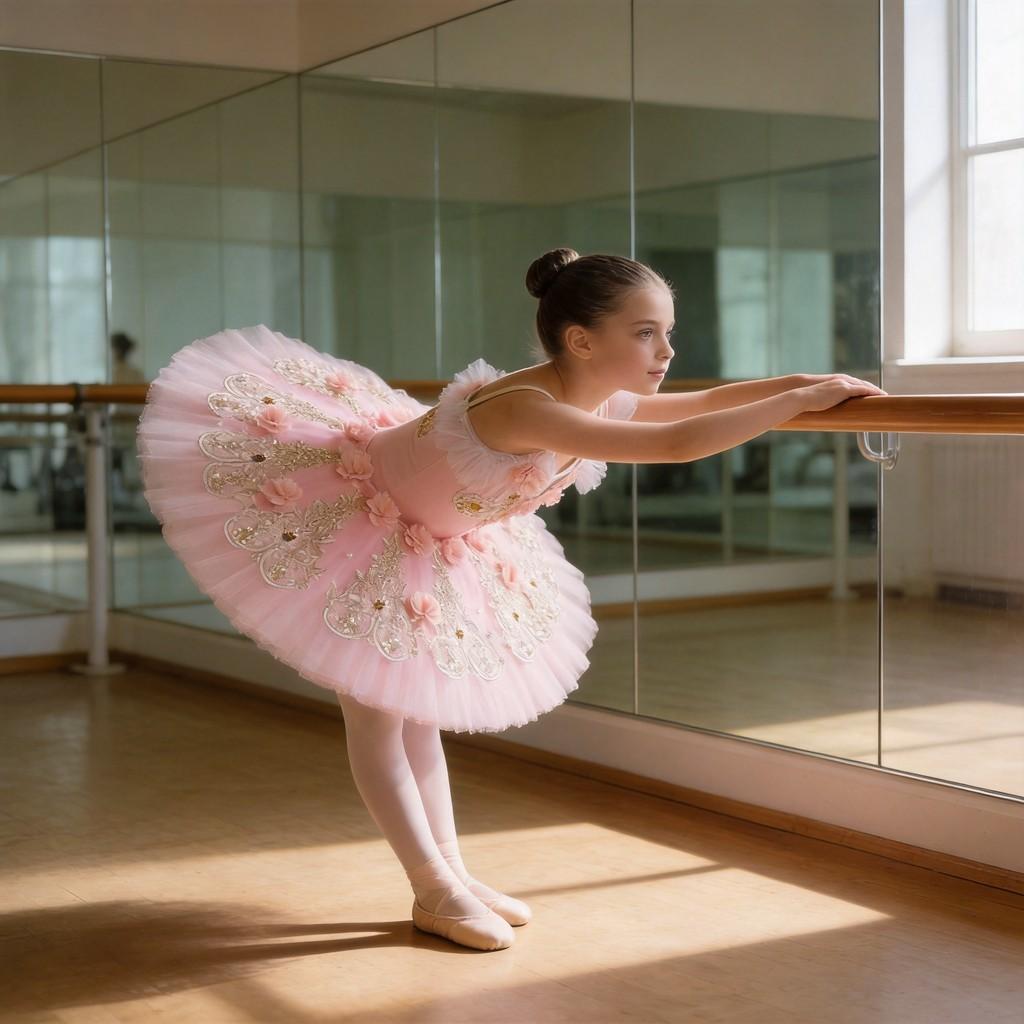 Childrens Ballet Tutu Skirt With Tulle Fabric For Dance Performances And Recitals