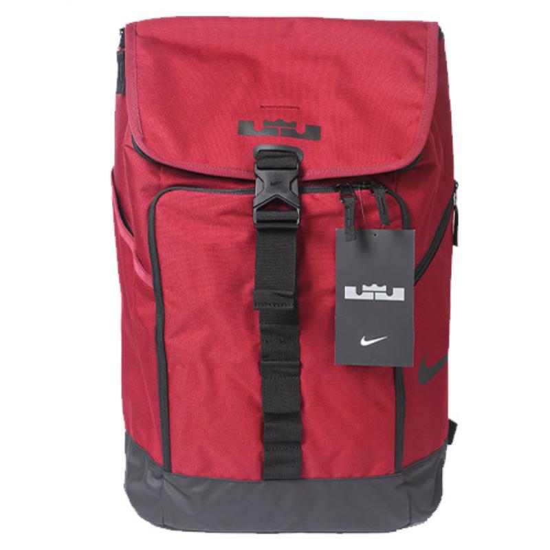 Nike Polyamide Backpack Regular Unisex Red Casual BA5447-677