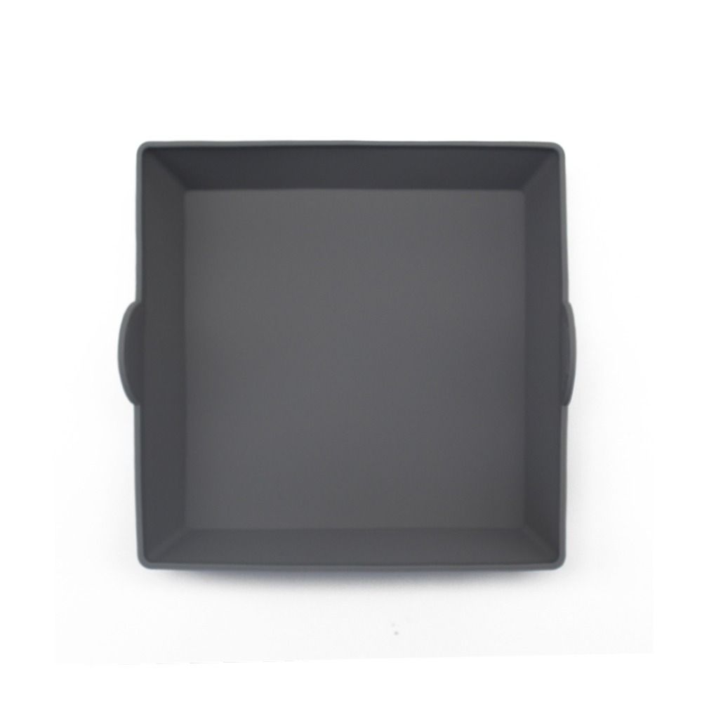 

Квадратный силиконовый противень для выпечки Прямоугольный горшок для аэрофритюрницы Противень для выпечки Форма для еды и торта Ресторан Grey-Square