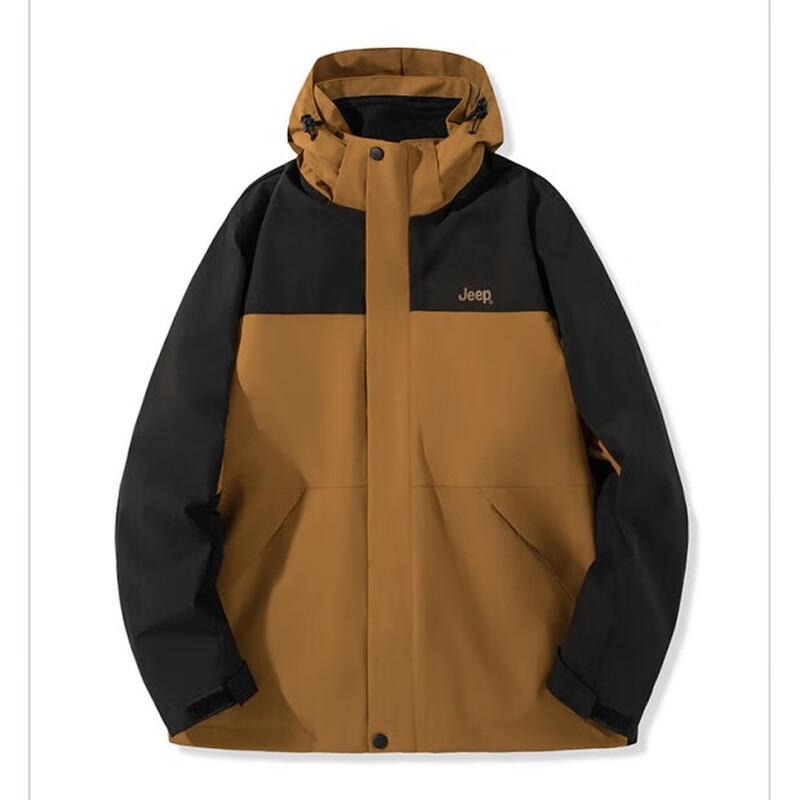 Jeep Men s 3-in-1 Outdoor Windproof Waterproof Jacket P834MWJ410 4XL