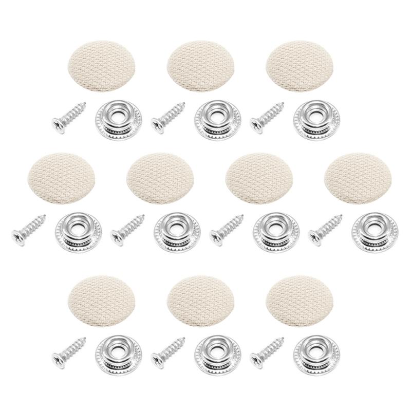 10 Pack Automobile Roof Headliner Repair Button Universal Snap Rivets Retainer Fastener Clip Car Ceiling Screw Cap Fixed