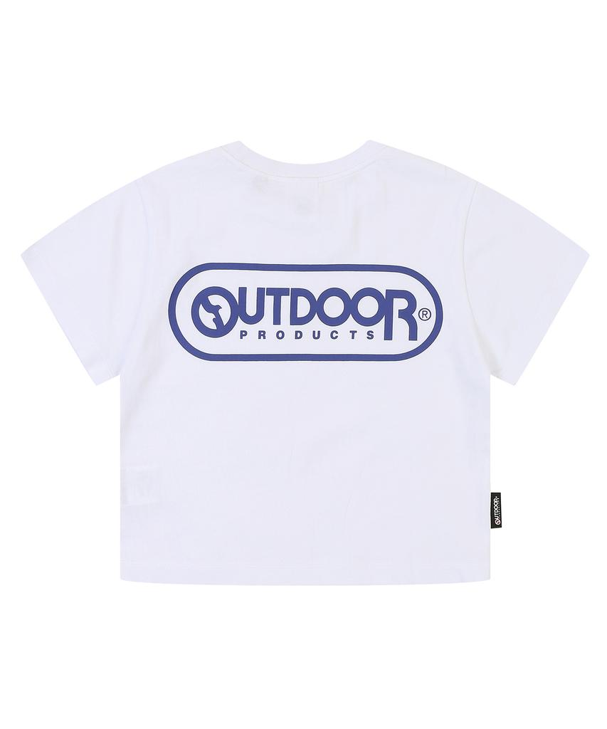 OUTDOOR PRODUCTS Women'S Small Logo Crop T-Shirt W Small Logo Crop T-Shirts
