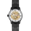 Fossil Townsman Men's Automatic Watch with Mechanical Movement and Skeleton Dial, Black.