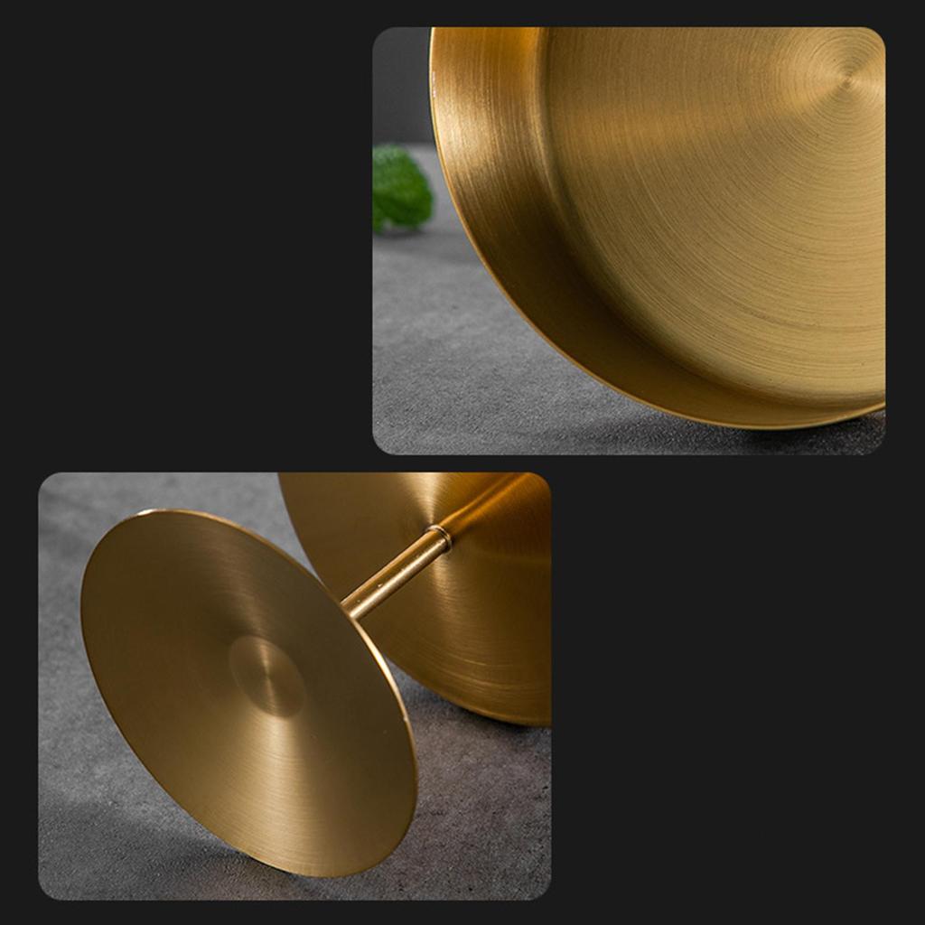 Stainless Steel Dessert Cup Sundae Bowl Ice Cream Cup for Picnic KTV Wedding