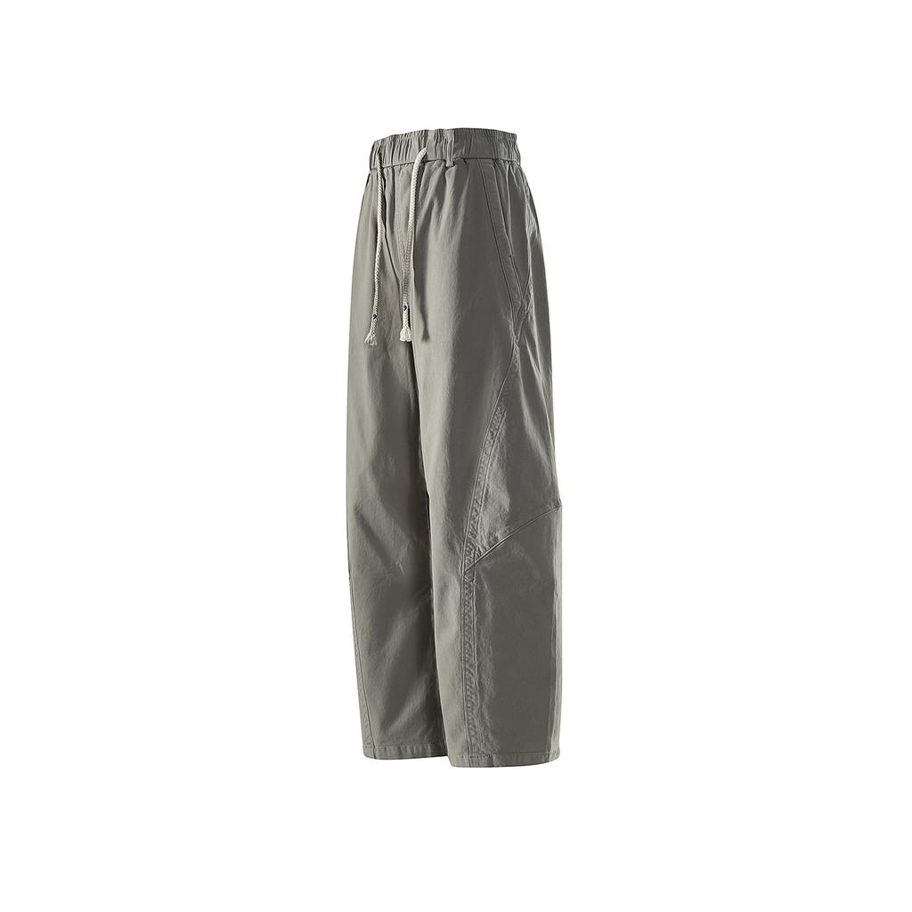 Men's Trend Pants Overalls Simple Loose Retro Casual Versatile Wide Leg Pants Outdoor