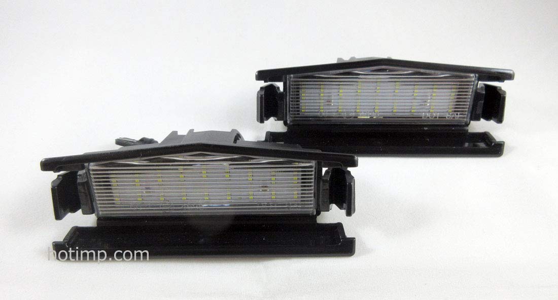 

Compatible Mazda DJ LEDs LEDs x Genuine Replacement License Plate Set of 2 hotimp® Roadster/ND/Demio (18 2) - Lights, White,