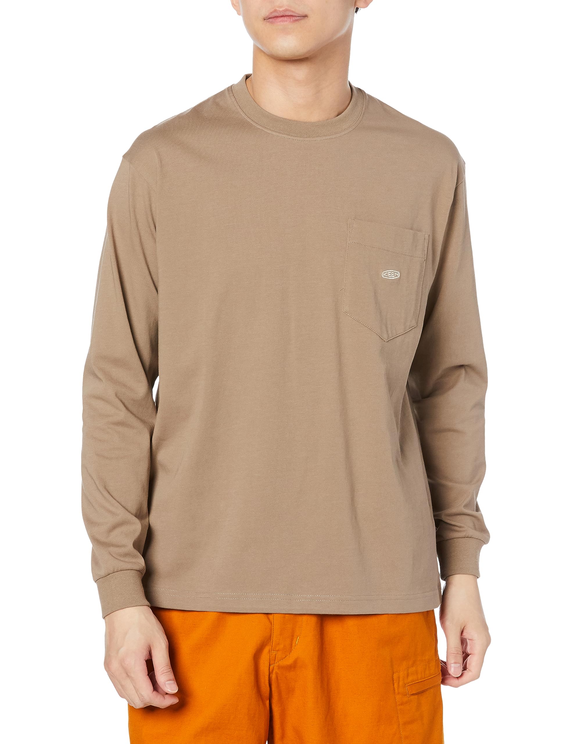 

Худи Keen OC/RP Pocket Big LS Tee, Тимберволф/Береза, XL