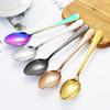 Nerezová ocel 304 Lžička na koření Kávová lžička Lžička na zmrzlinu a dezerty Mini míchací kuchyňské doplňky Dárek