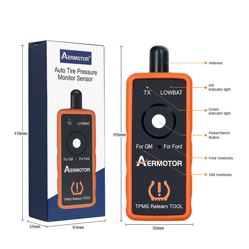 Car Tire Pressure Monitor EL-50448 2IN1 For G-M/Ope EL-50449 For Ford/Lincoln Code Readers 4