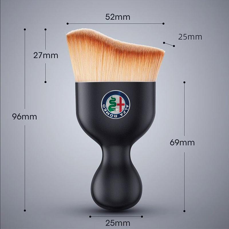 Style de Voiture Outil Brosse Douce de Nettoyage Intérieur Accessoires d'Enlèvement de Poussière pour Alfa Romeo 4C 159 Spider Giulia Giulietta 156 147