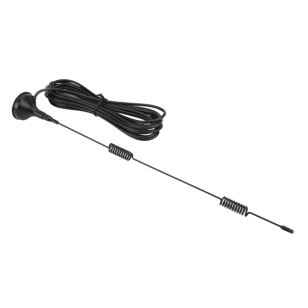 2PCS Radio Antenna 15DBI 5G External Omnidirectional SMA Inner Needle Interface Suction Cup Antenna for DTU