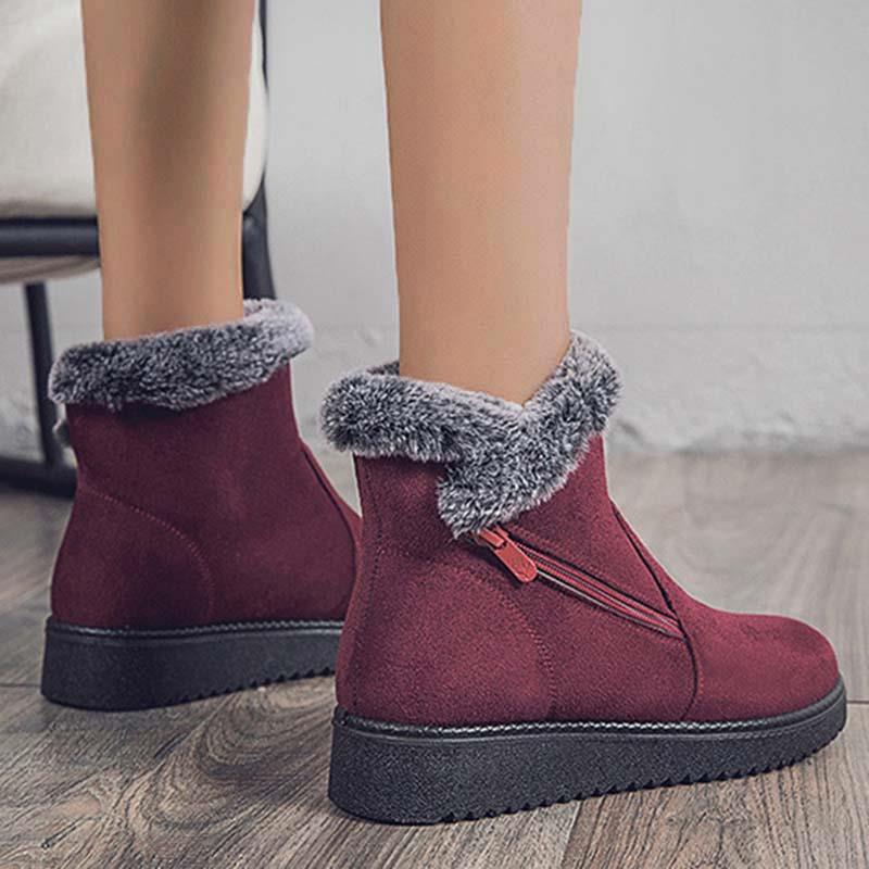 Модные женские ботинки Зимняя повседневная обувь Женская новая обувь для женщин Ботильоны — фото 6