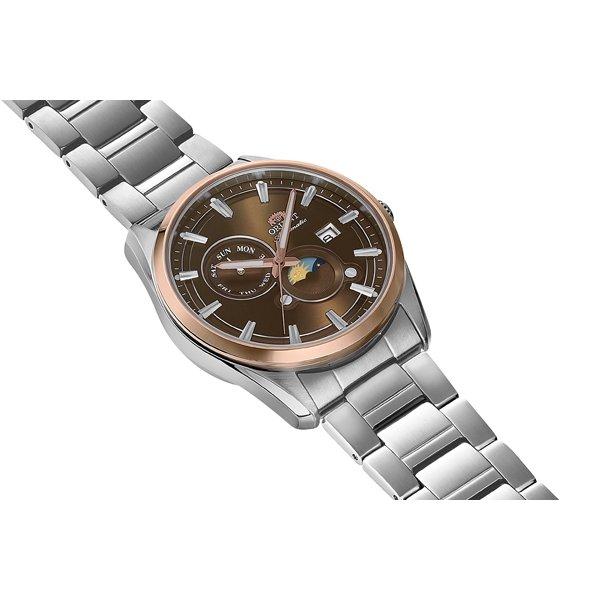 Orient RN Series Men's Automatic Wrist Watch - Brown / Silver RN-AK0805E RN-AK0314E RN-AK0315L RN-AK0313Y RN-AK0312S Gift Casual Business Sports