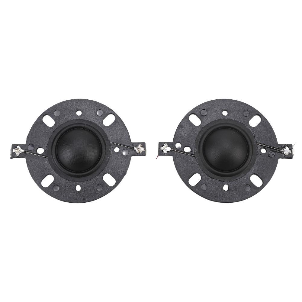 2PCS 25.5mm Replacement Diaphragm Tweeter Diaphragm for 4 Inch Tweeter Speaker Upgrade