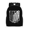 Wings of Freedom Shingeki No Kyojin  Anime Backpack Fashion High School Work Daypack Attacks On Titans Laptop Shoulder Bag Gift