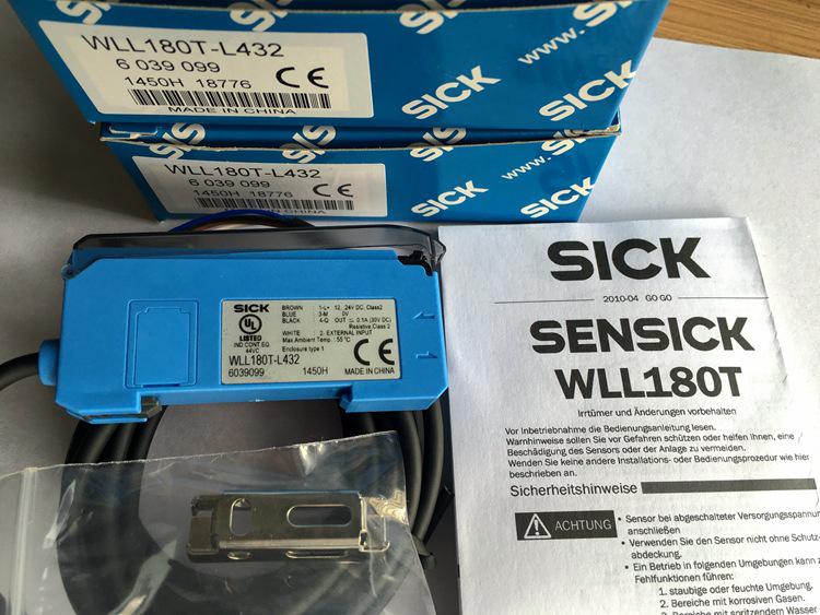 SICK WLL180T Fiber Optic Amplifier L432