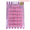 Diy Alphabet Cake Mold Letter Cookies Cutter Words Press Stamp Embossing Mould Plastic Letter Fondant Cake Biscuit Baking Mould