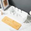 Multifunction Cable Management Box Plastic Power Line Wire Management Organizer Power Socket Management Box Desktop Storage Box
