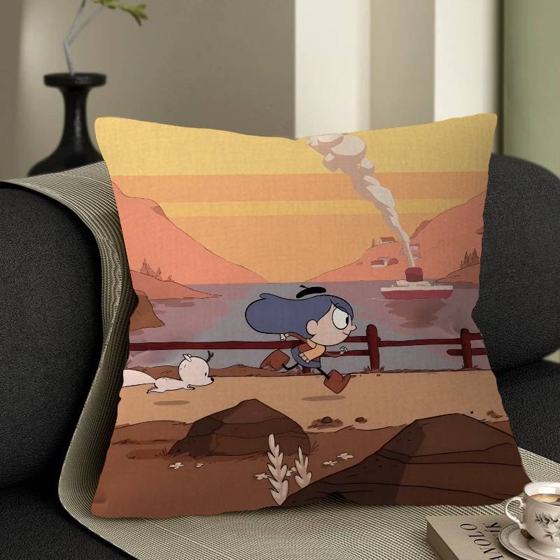 Cartoon H-Hilda Pillow Anime Pillow Sofa Bed Head Pillow Cover Cushion Cover 45x45 Cm Fashion
