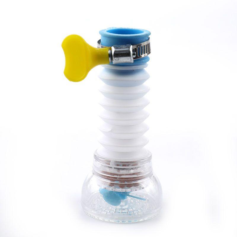 360° Drehbarer Wasserhahn Auslauf Mini Wasserhahn Wasserreiniger Wasserhahn Wasserfilter Küche Spritzwassergeschützter Booster Dusche Wasserfilter Wasserhahnkopf