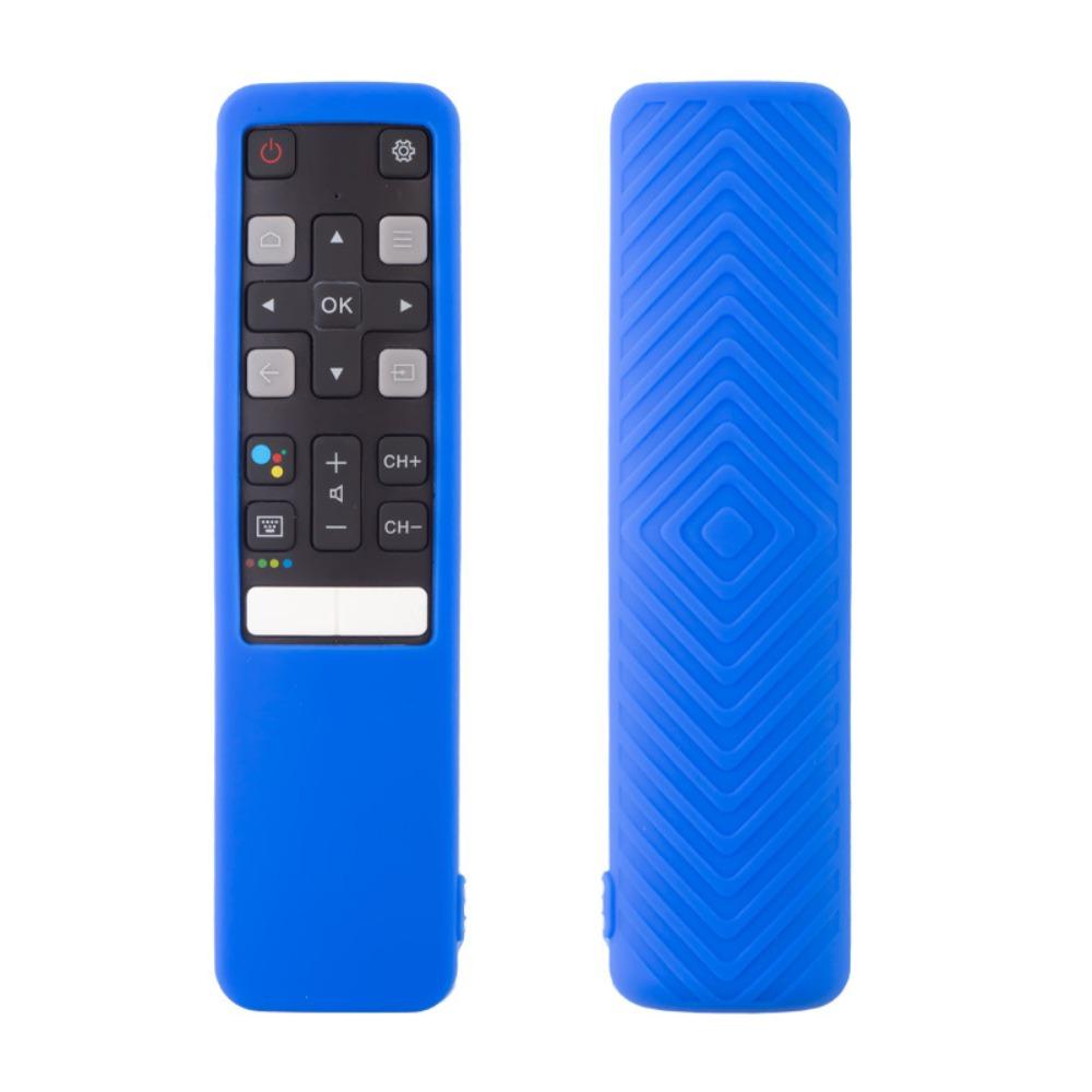 Silicone Remote Control Sleeve Anti-fall Waterproof Case Full Protective Cover for TCL RC802V
