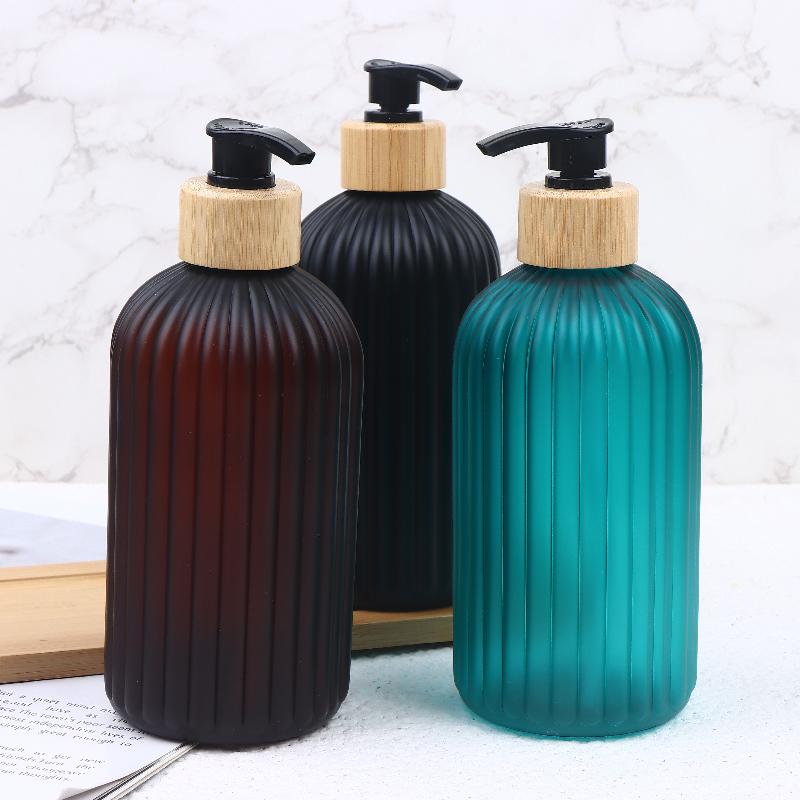 1 Pcs Bathroom Kitchen Soap Dispensers 500Ml Refillable Hand Dish Soap Bottles Ideal For Kitchen Sink Decor Bottling Soap Bottle