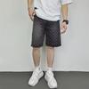 Men's Retro Hong Kong Style Loose Denim Shorts - Trendy Korean Design