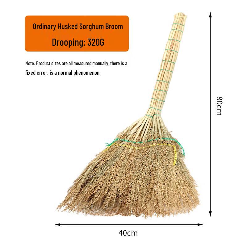 Traditioneller Sorghum-Besen