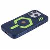 KIGC For iPhone 16 Pro Case Compatible with MagSafe Leather+PC+TPU Phone Cover