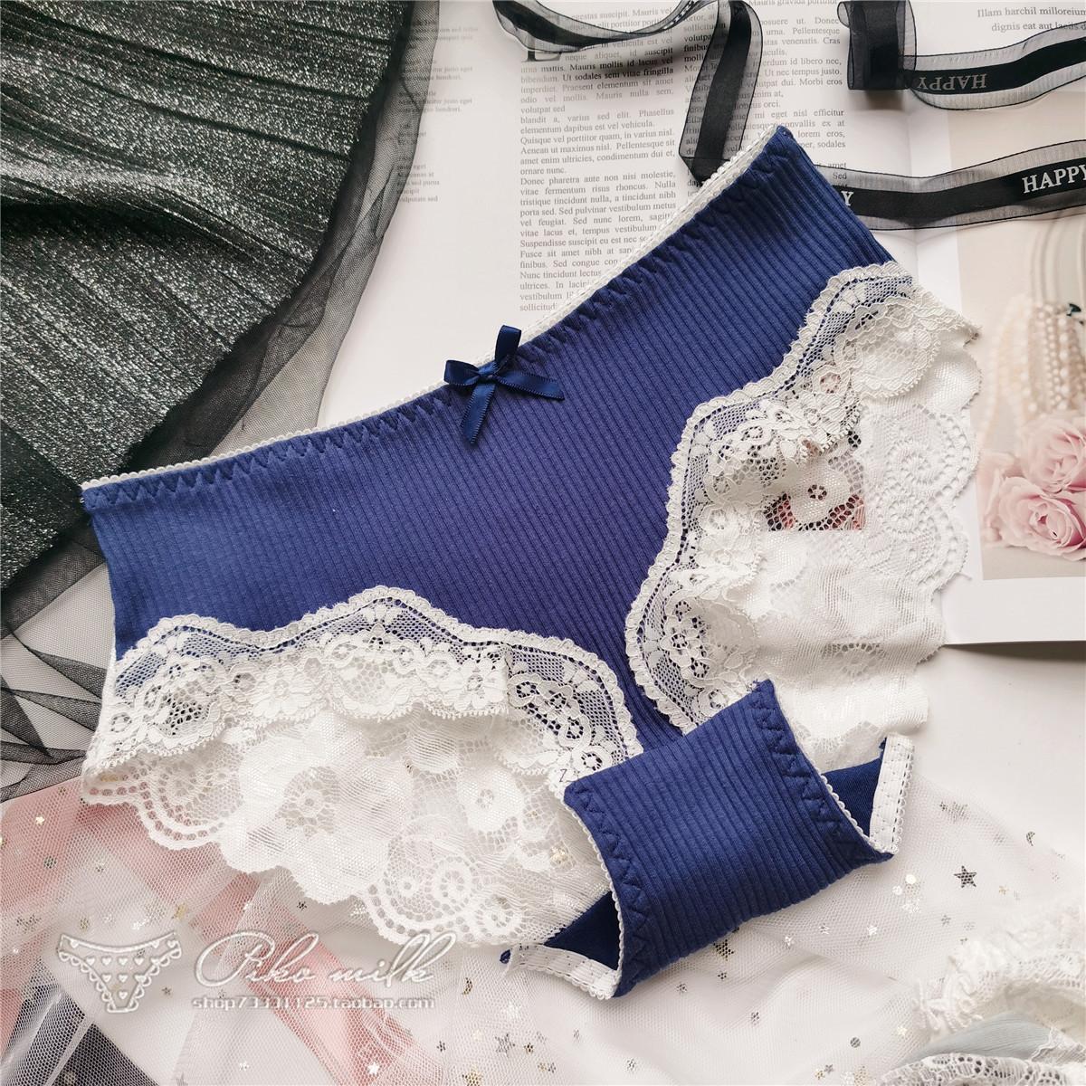 

Симпатичні нитяні мереживні сексуальні труси. Жіноча нижня білизна. Жіночі трусики One Size