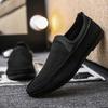 Summer Men Casual Shoes Fashion Man Loafers Breathable Flats Comfortable Lazy Driving Shoes Outdoor Non-slip Soft Canvas Shoes