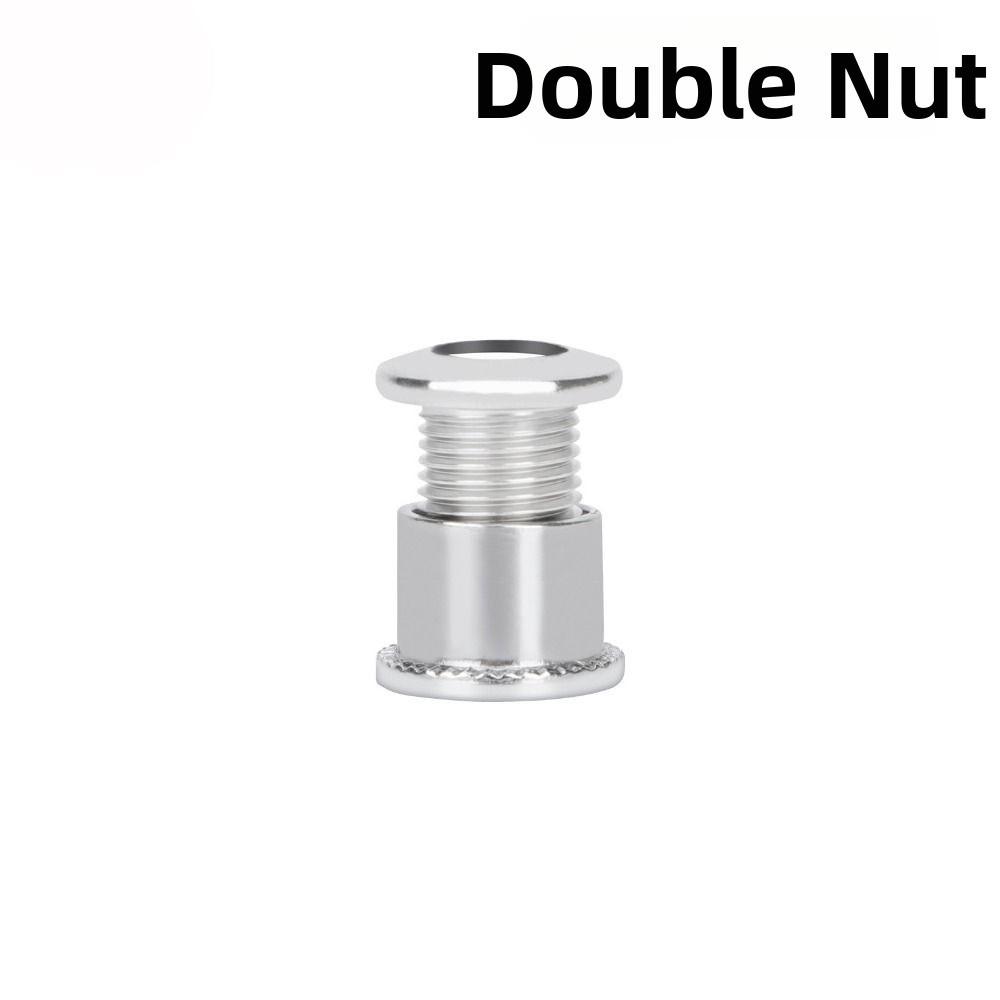 5pcs Silver M8 Nuts 6.5mm/8.5mm\ MTB Road Bike Crankset Fixing Part for Single Double Chainring