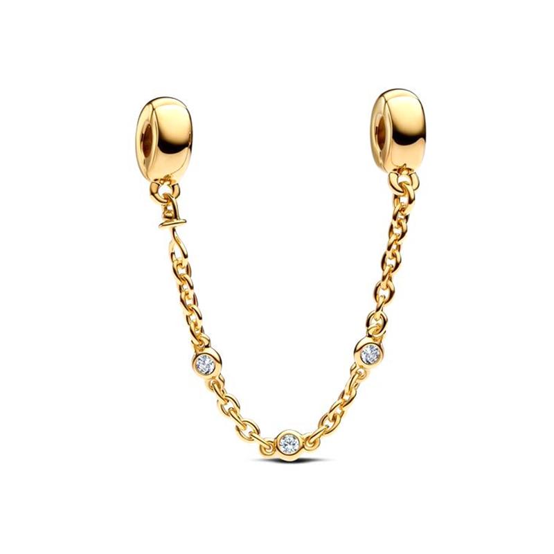 Vergoldetes Funkelndes Familienstammbaum Charm-Perle Passend für Original-Armband Feiner Schmuck Kirschblüte Liebesbrief Umschlag Anhänger