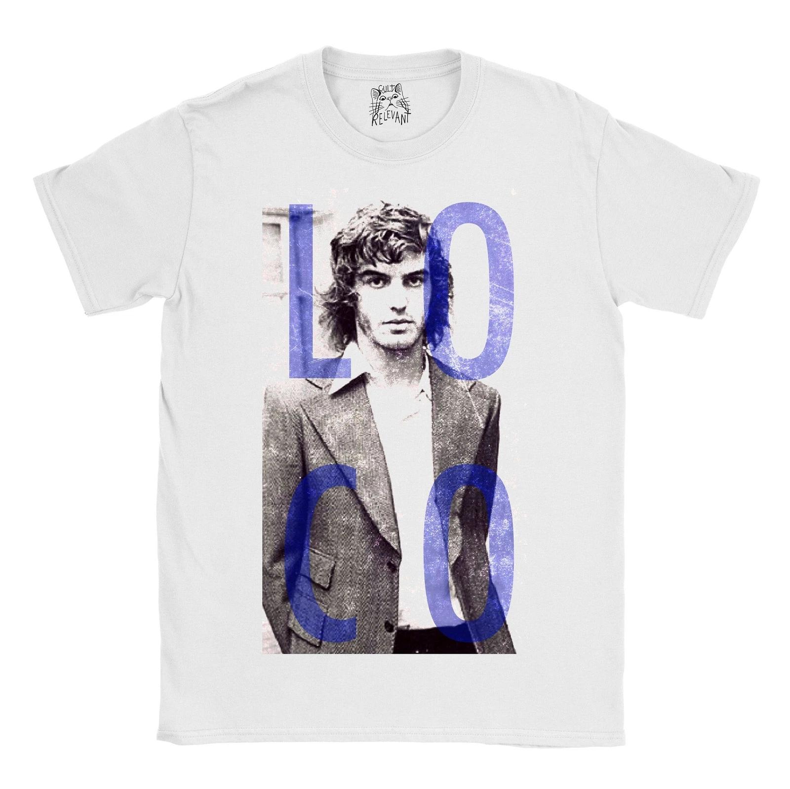 Marcelo Bielsa Leeds T shirt - LOCO | Young Bielsa Retro Vintage alaw M