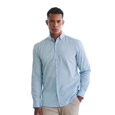 Langarm-Herrenhemd aus CoolPlus-Baumwolle
