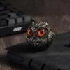 A Top Quality Room Decor Vintage Miniature Owl Guardian Statue Resin Bird Figurine, Home Decor, Gift for Owl Lovers, Perfect
