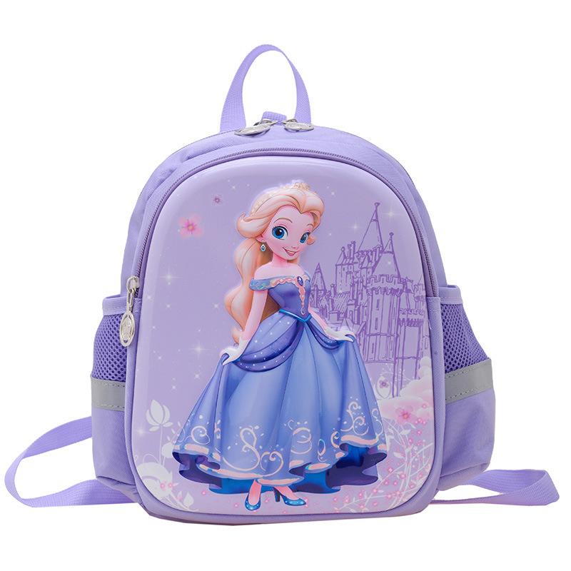 Kindergarten Primary School Students Schoolbag Cartoon Cute Foreign Style Printing Children'S Backpack Anti-Lost Children'S Bag