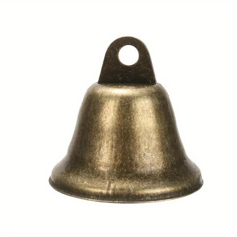 10Pcs 38mm Brass Christmas Decoration Jingle Bells Pet Pendants Hanging for Festival Party Making Wind Chimes Decorations