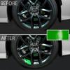 6Pcs Reflective Car Wheel Rim Vinyl Stickers Hash Mark Stripe Racing Wheel Hub Decals for Size 18" - 21" decorative sticker