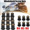 Motorrad Tuning Windschutz Gummi-Mutter N4m5m6 Messing-Mutter Spreizgummi Blindnietmutter Niete Befestigungselement