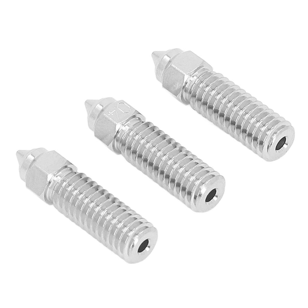 3 stk 3D-skriver ekstruderdyser 1,75 mm M6 høyhastighets hotend ekstruderdyser for Creality K1