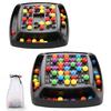 2 Players Small Size 16CM Rainbow Ball Matching Brain Game Intelligent Four In a Square Board Game Educational Toys For Kids