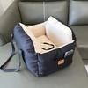 Dog Car Seat with Safety Belt Four Season Universal Pet Ooster Nest Cushion Washable Dogs Cats Sofa Bedding Travel Mattress
