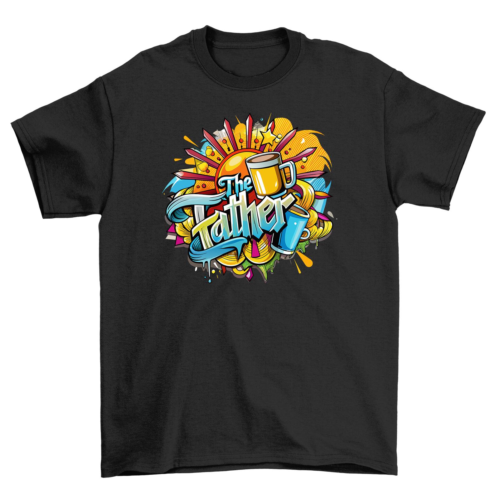 

The Father of All Beers Funny T-Shirt Mens Womens Tees Top for Dads - Cheers to Fatherhood! Unisex M