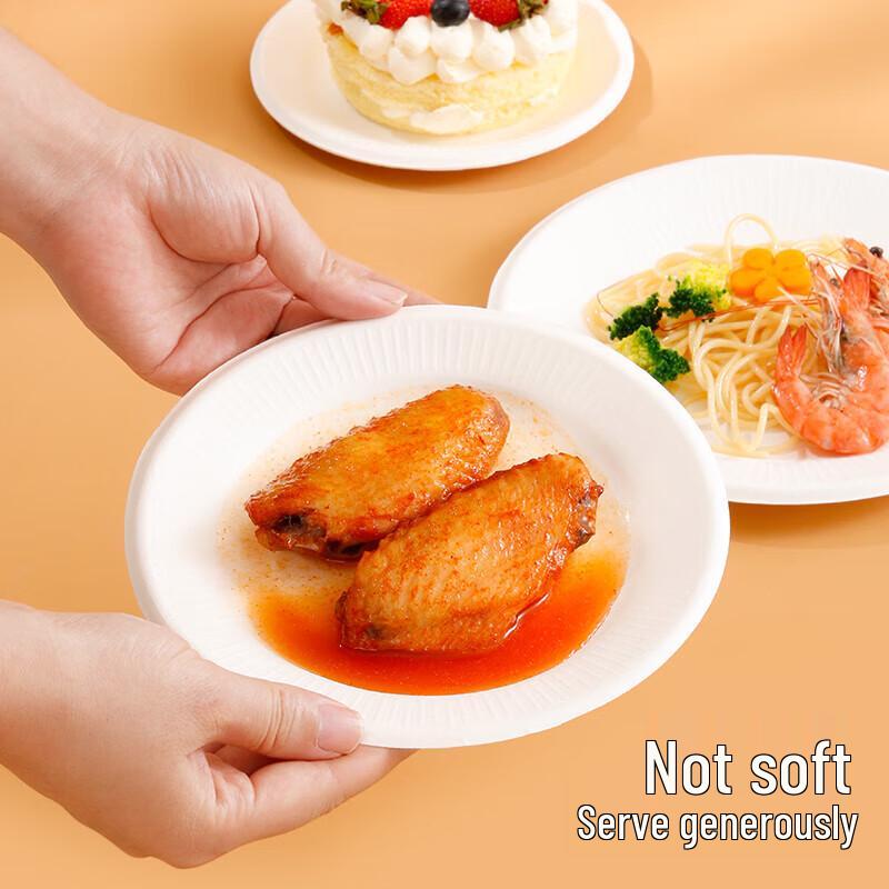 Kamille 6-Zoll Einweg-Pappteller