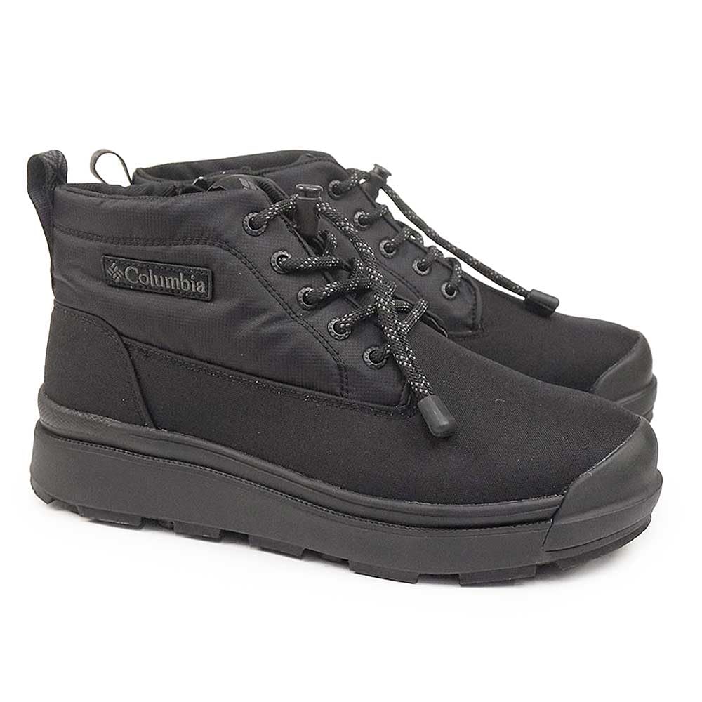 Columbia Sapland for Chukka Waterproof Infinity Size Black Omni-Heat Boots, YU9682, 25.5cm,