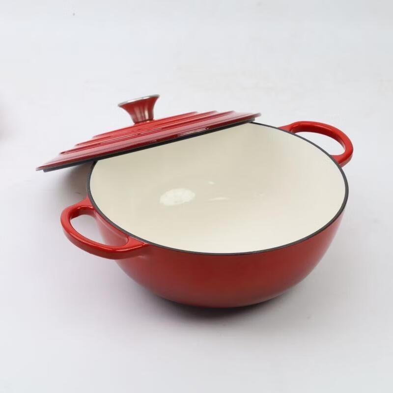 Zhi Shi Cast Iron Enamel Dutch Oven