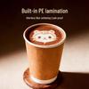 Disposable Double-Layer Kraft Paper Hot Drink Cups