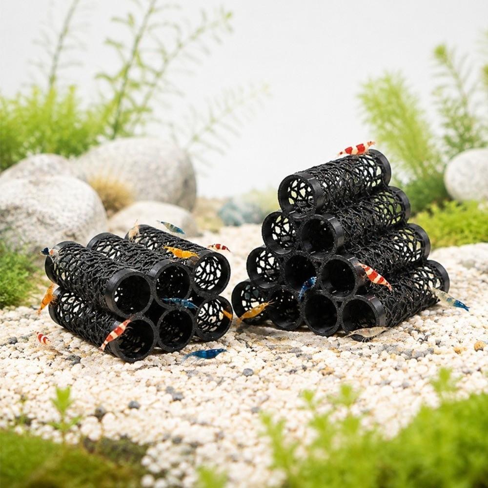 Hollow Out Fish Shrimp Hideout Shelter 3D Printed Betta Hideaway House Fish Tank Ornaments