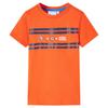 Kids T Shirt In Dark Orange Size 116